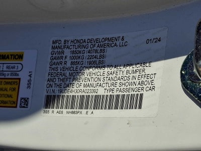 2024 Acura Integra CVT w/A-Spec Package