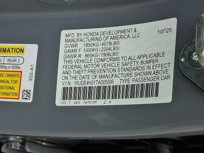 2026 Acura Integra CVT w/A-Spec Package