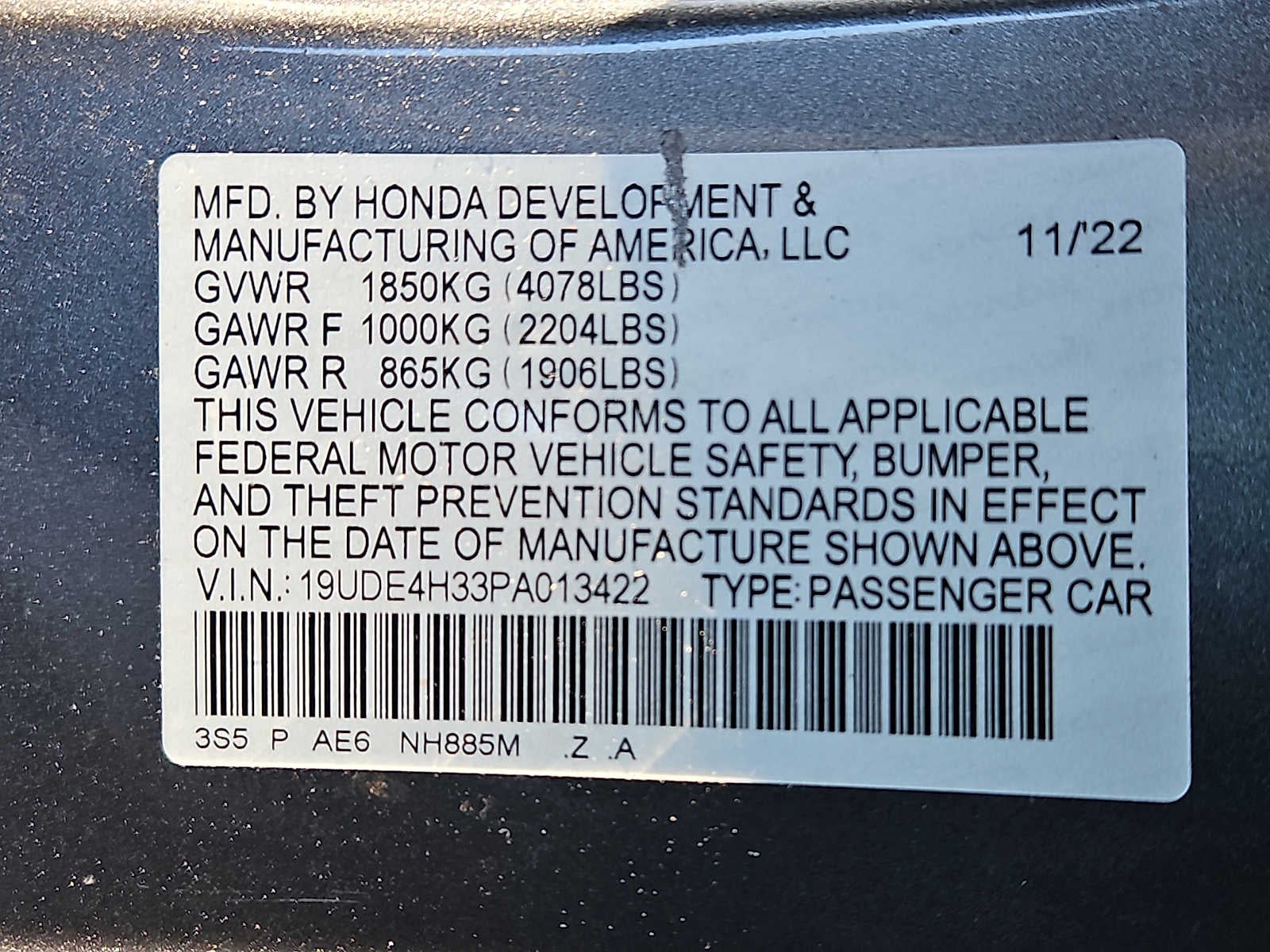 2023 Acura Integra CVT w/A-Spec Package