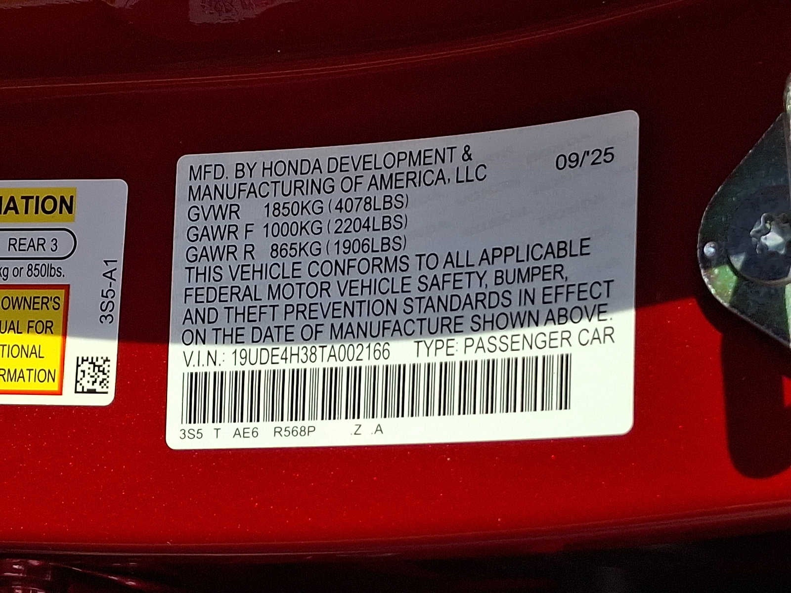 2026 Acura Integra CVT w/A-Spec Package