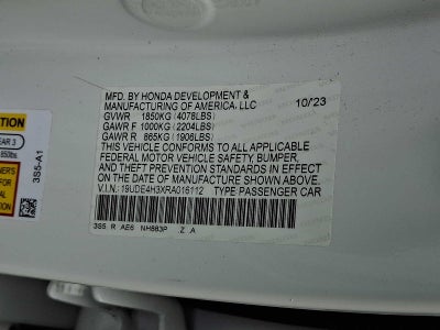 2024 Acura Integra CVT w/A-Spec Package