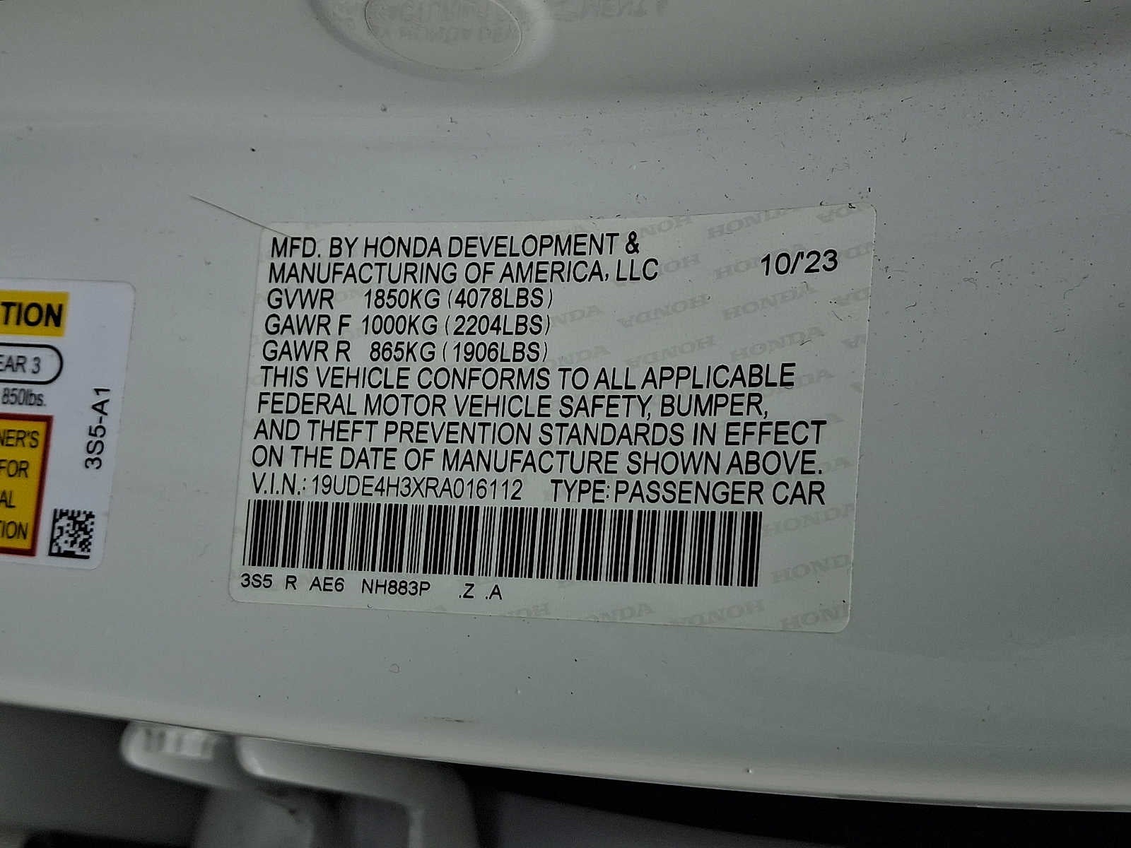 2024 Acura Integra CVT w/A-Spec Package