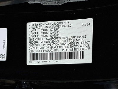 2024 Acura Integra CVT w/A-Spec Technology Package