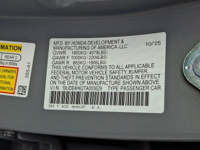 2026 Acura Integra CVT w/A-Spec Technology Package