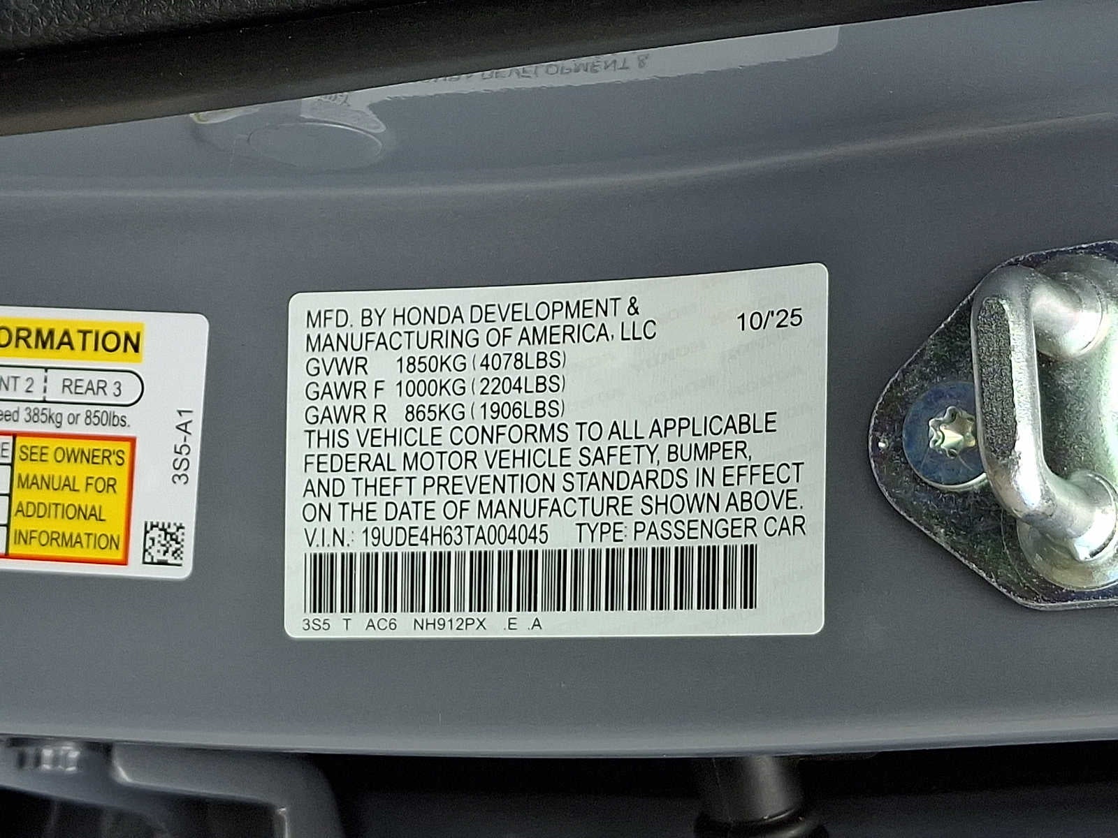 2026 Acura Integra CVT w/A-Spec Technology Package