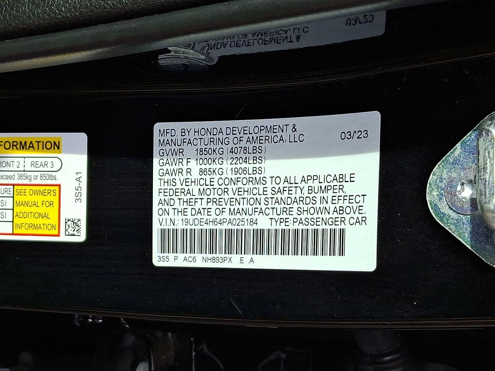 2023 Acura Integra CVT w/A-Spec Technology Package