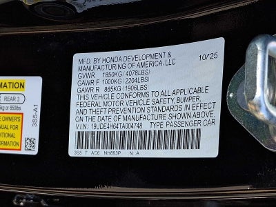 2026 Acura Integra CVT w/A-Spec Technology Package
