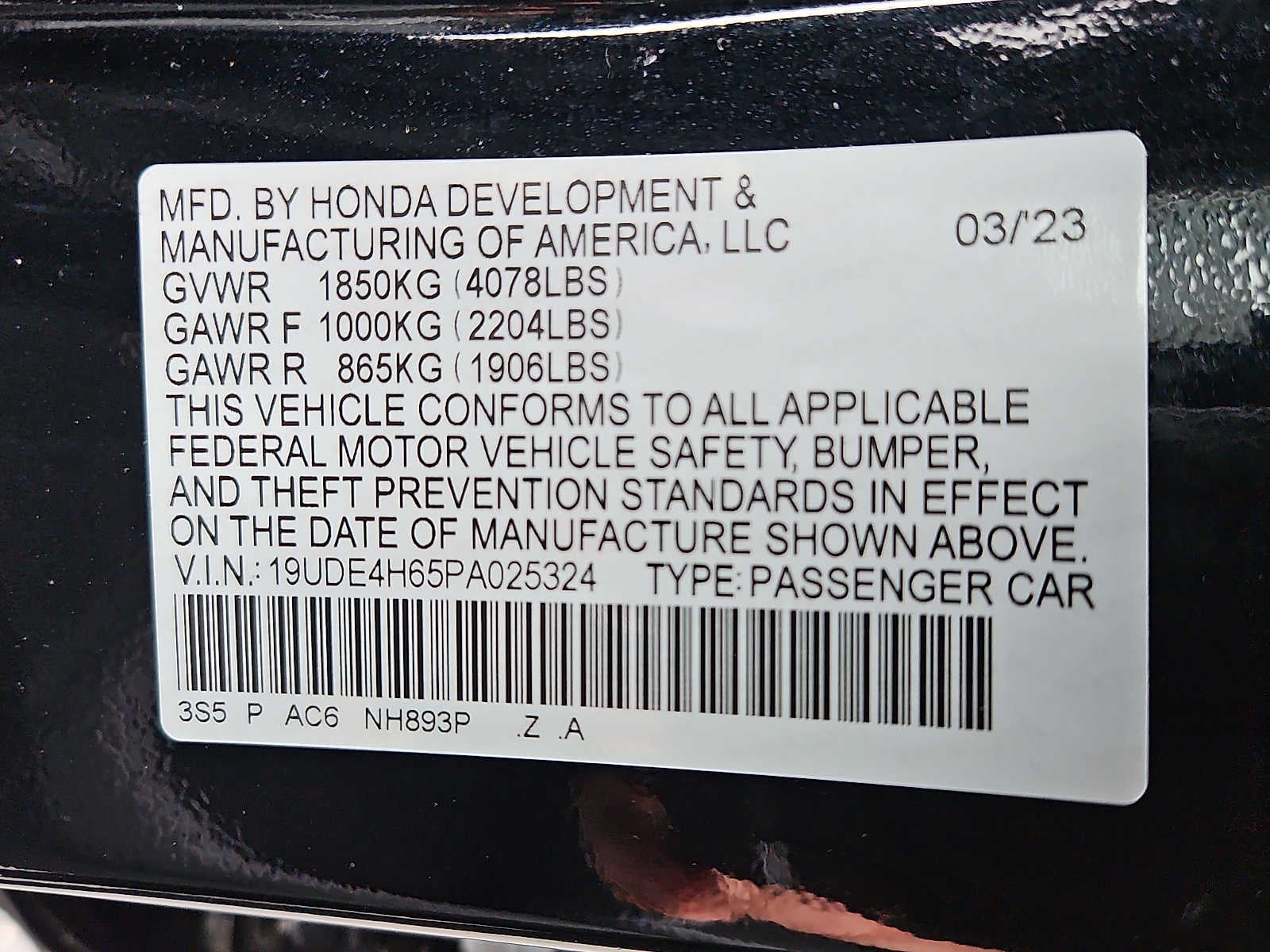 2023 Acura Integra CVT w/A-Spec Technology Package