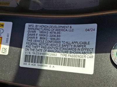 2024 Acura Integra CVT w/A-Spec Technology Package