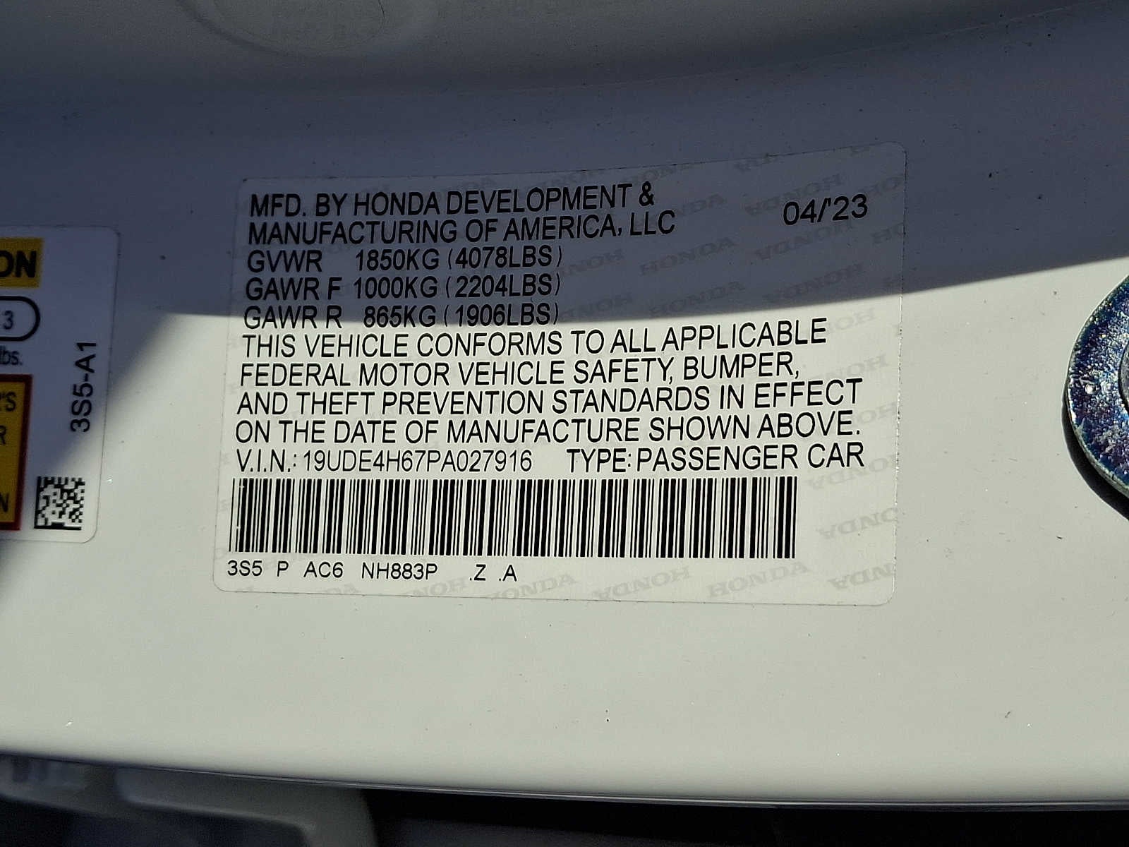 2023 Acura Integra CVT w/A-Spec Technology Package