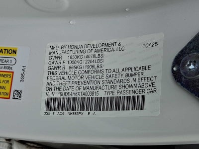 2026 Acura Integra CVT w/A-Spec Technology Package