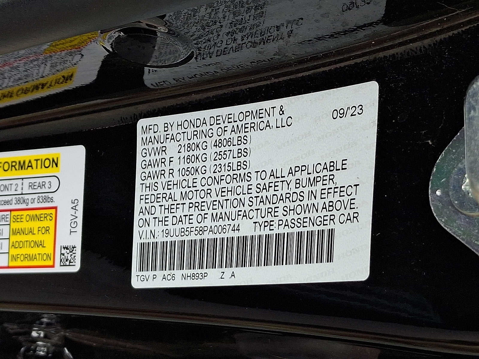 2023 Acura TLX FWD w/A-Spec Package