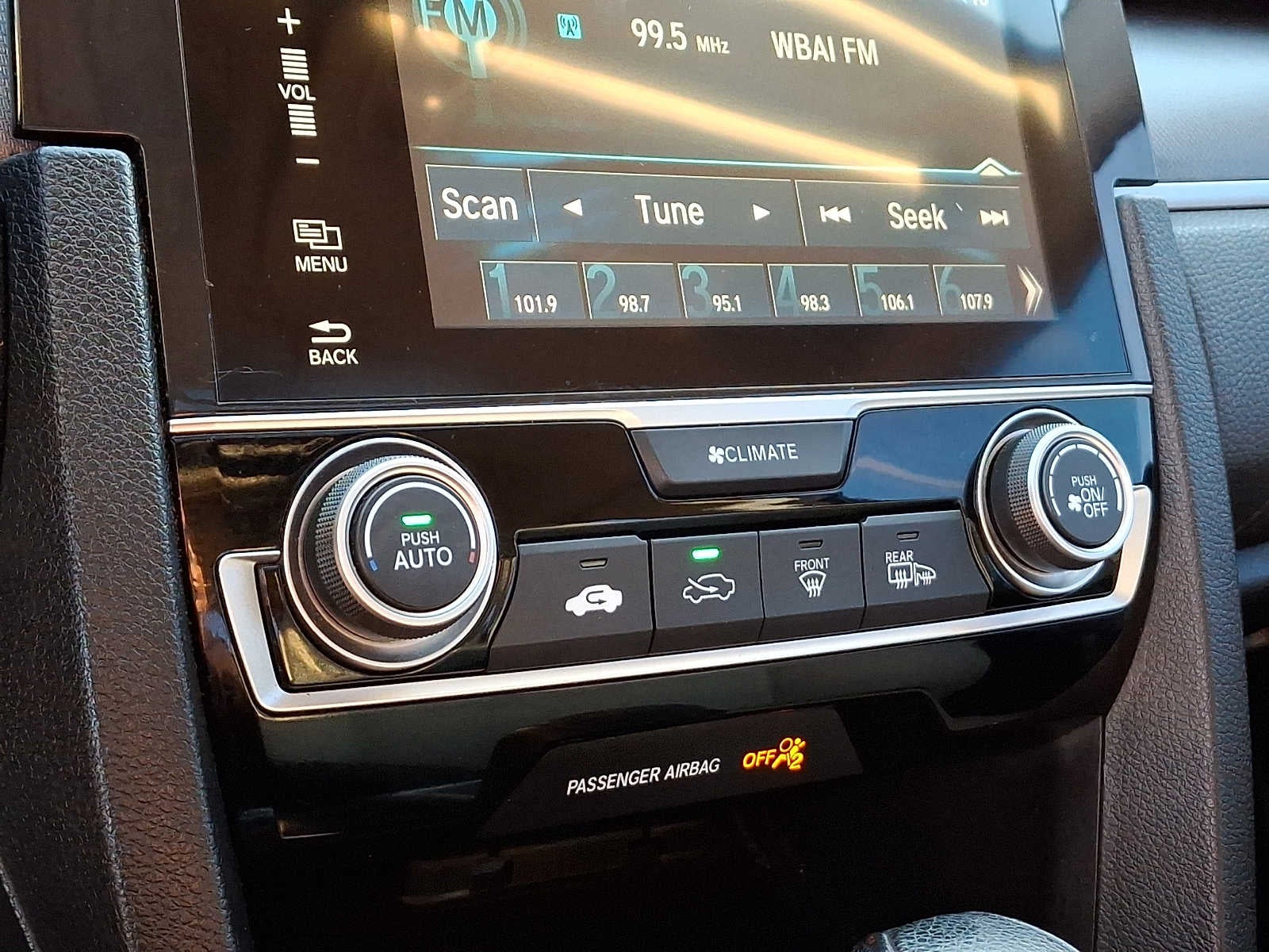 2016 Honda Civic 4dr CVT EX