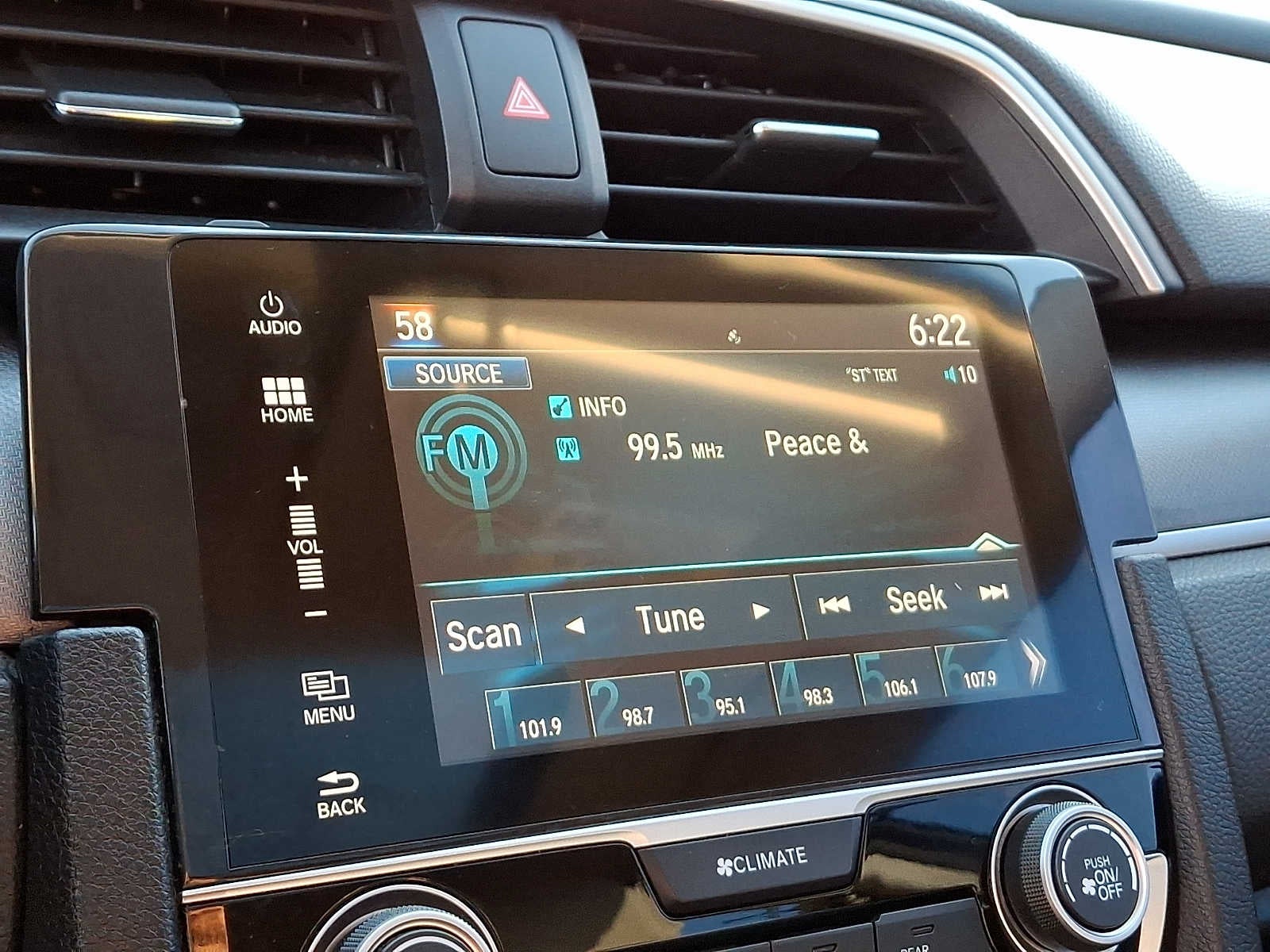 2016 Honda Civic 4dr CVT EX