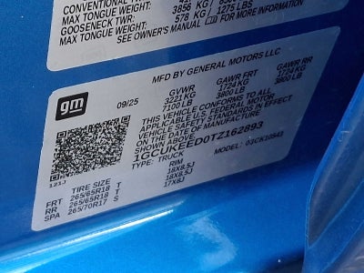 2026 Chevrolet Silverado 1500 4WD Crew Cab 147 RST