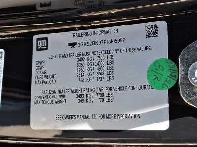 2023 GMC Yukon 4WD 4dr SLT
