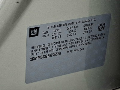 2014 Cadillac XTS 4dr Sdn Luxury FWD