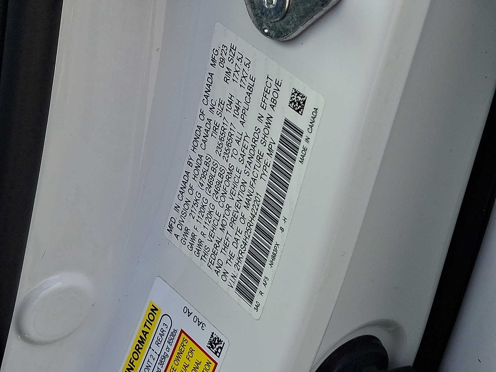 2024 Honda CR-V LX AWD