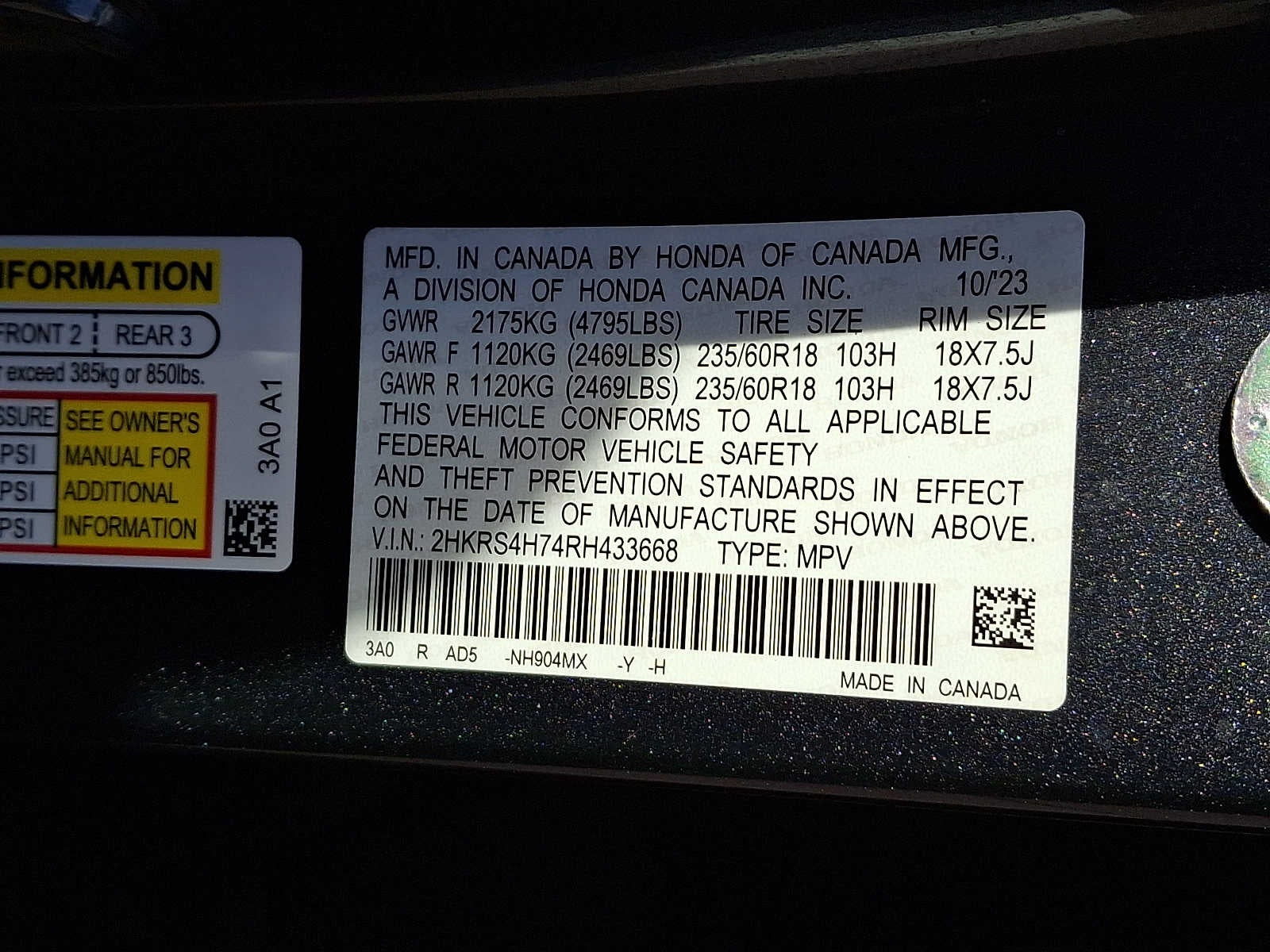 2024 Honda CR-V EX-L AWD