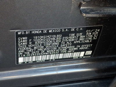 2024 Honda HR-V LX AWD CVT