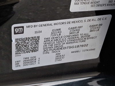 2025 GMC Sierra 1500 4WD Crew Cab 147 SLT