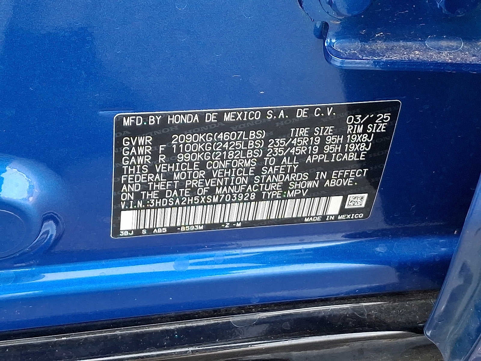 2025 Acura ADX AWD w/A-Spec Package