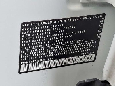 2023 Volkswagen Taos S 4MOTION