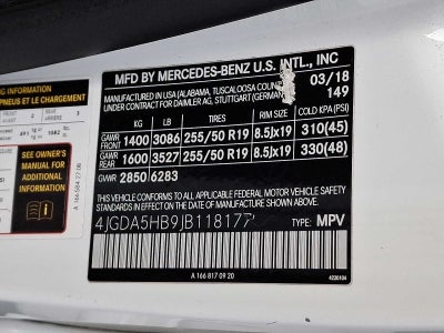 2018 Mercedes-Benz GLE GLE 350 4MATIC® SUV