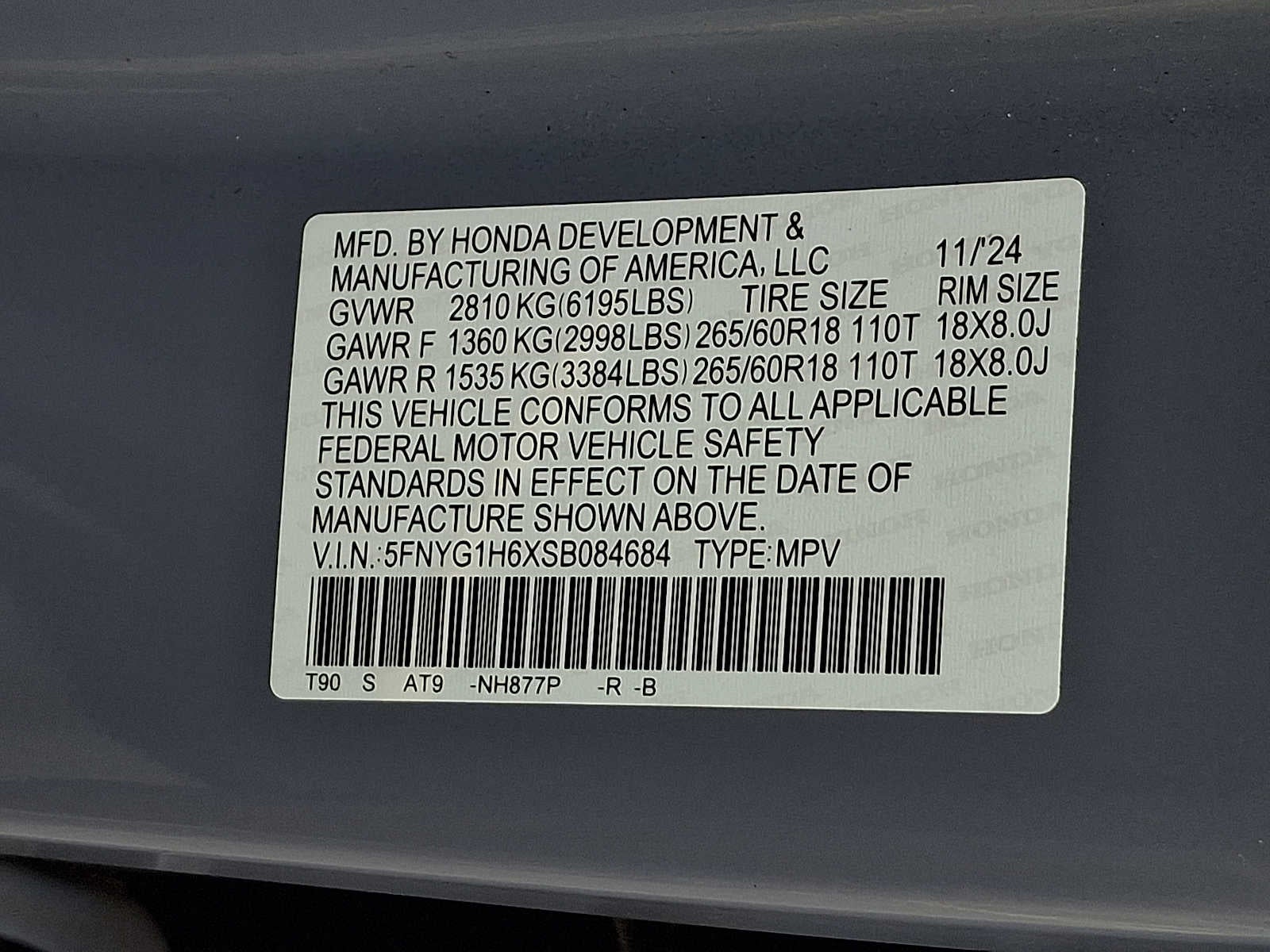 2025 Honda Pilot TrailSport AWD
