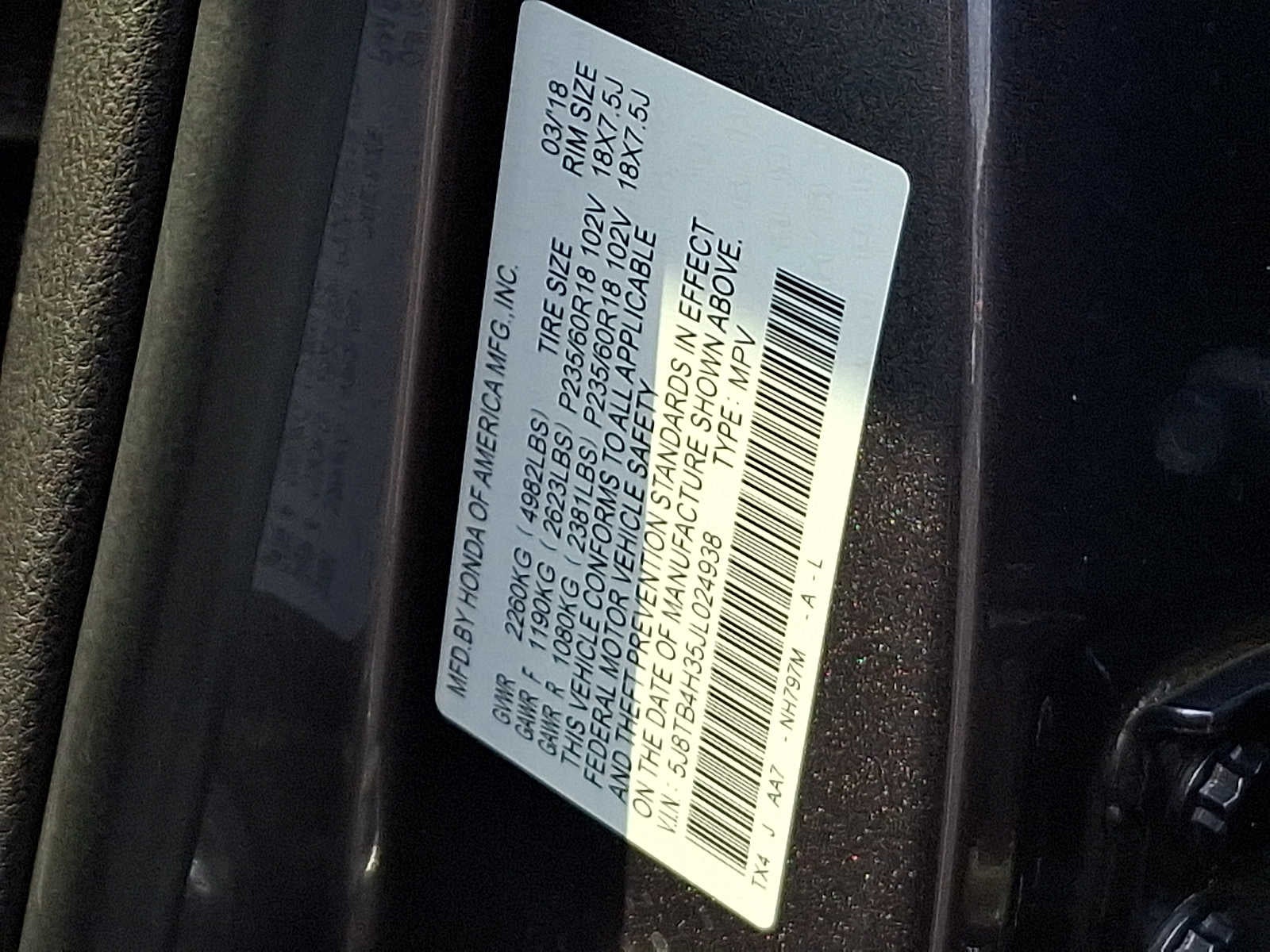 2018 Acura RDX AWD