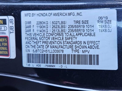 2020 Acura RDX SH-AWD w/Technology Pkg