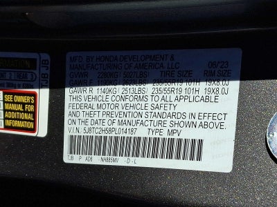 2023 Acura RDX SH-AWD w/Technology Package
