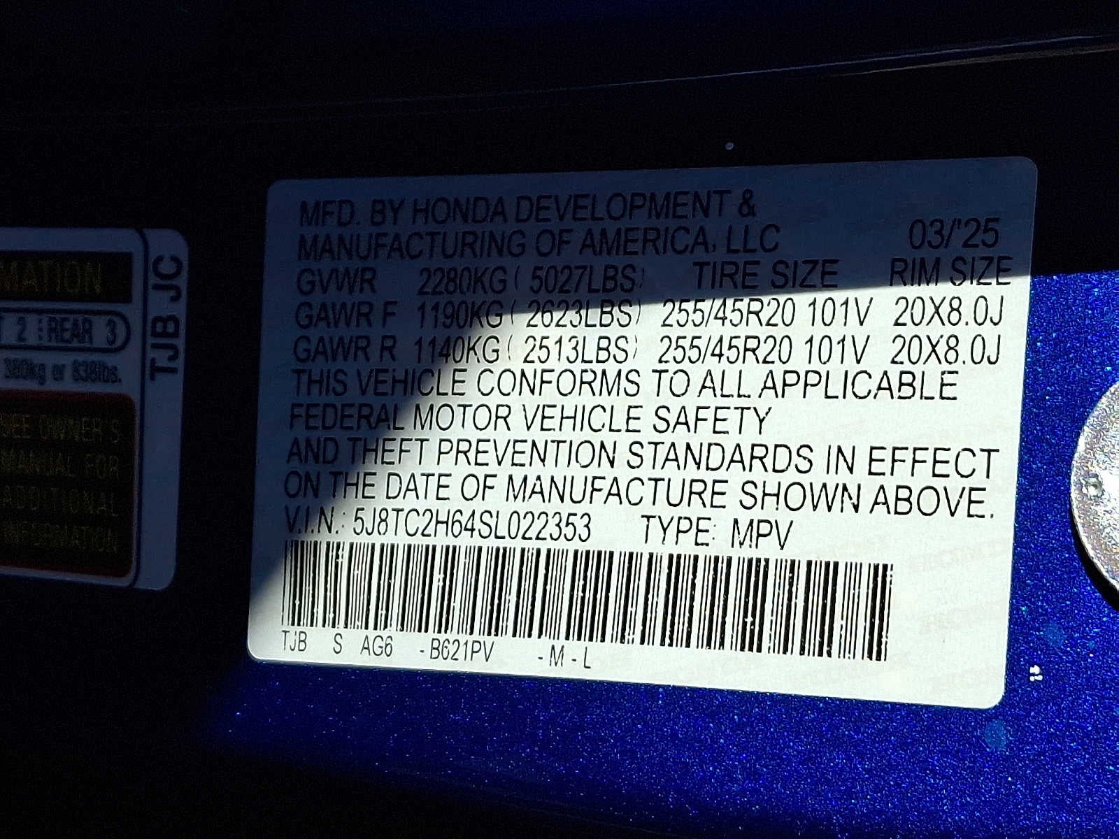 2025 Acura RDX SH-AWD w/A-Spec Package