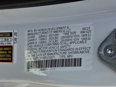 2023 Acura RDX SH-AWD w/Advance Package