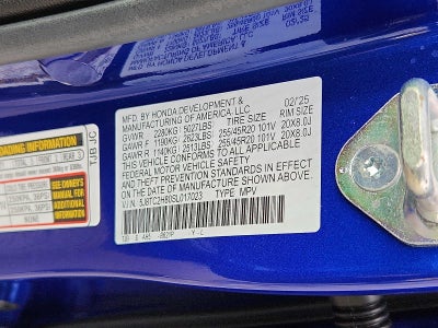 2025 Acura RDX SH-AWD w/A-Spec Advance Package