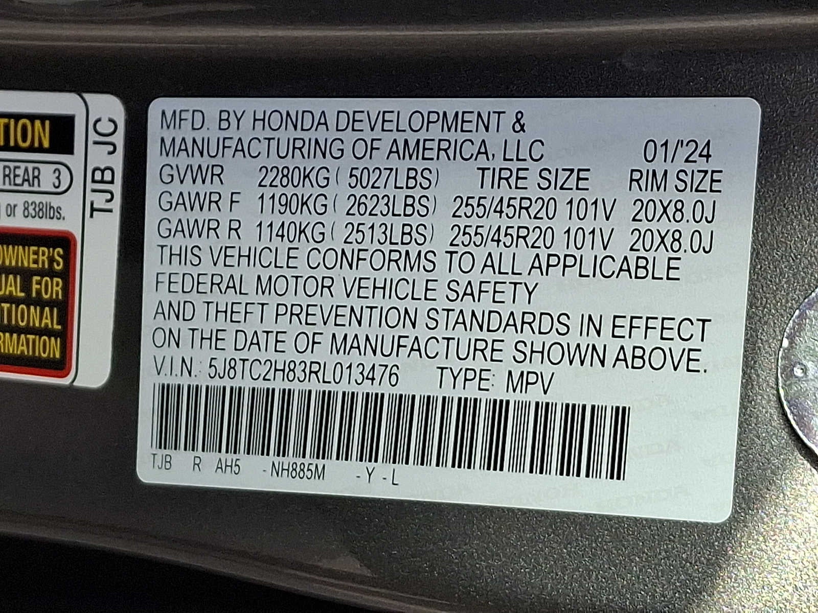 2024 Acura RDX SH-AWD w/A-Spec Advance Package