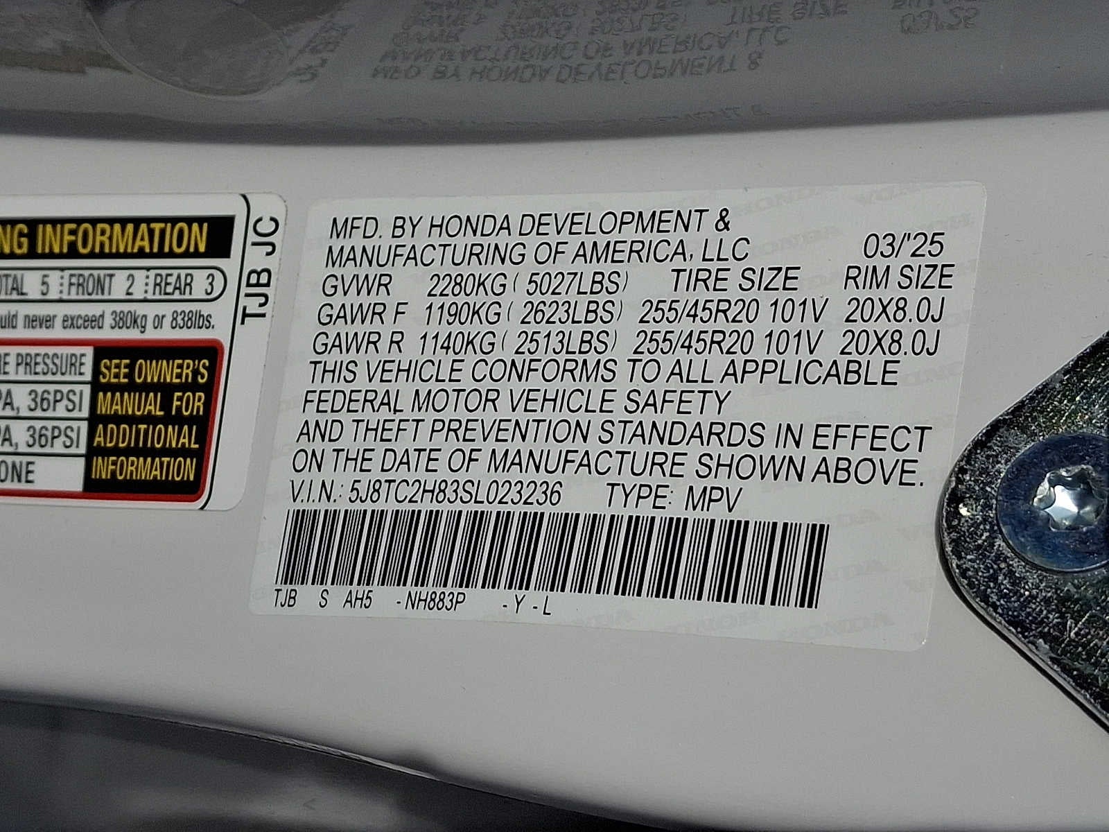 2025 Acura RDX SH-AWD w/A-Spec Advance Package