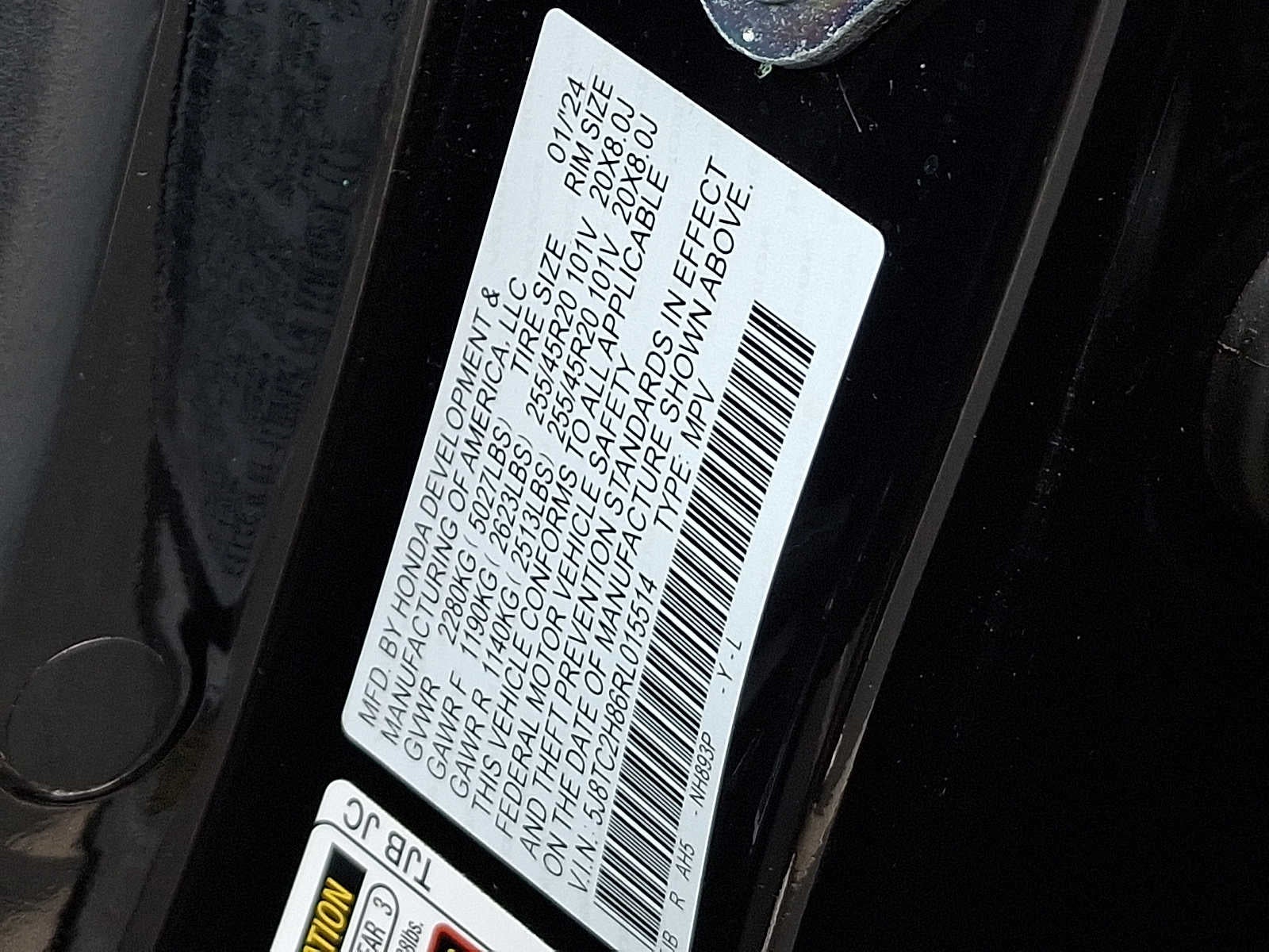 2024 Acura RDX SH-AWD w/A-Spec Advance Package