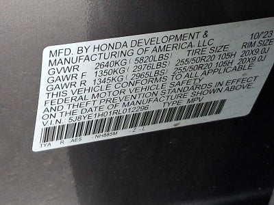 2024 Acura MDX SH-AWD w/A-Spec Package