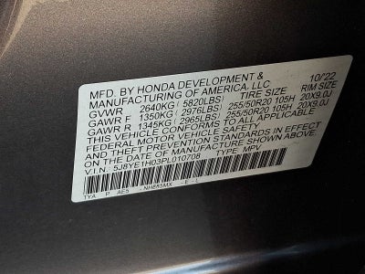 2023 Acura MDX SH-AWD w/A-Spec Package