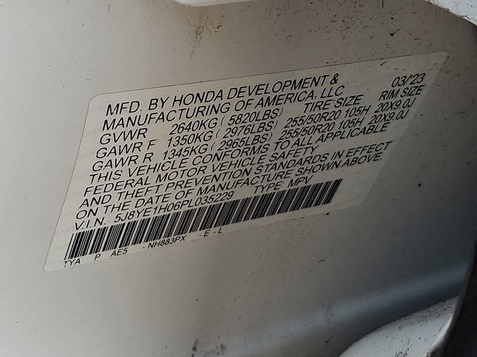 2023 Acura MDX SH-AWD w/A-Spec Package