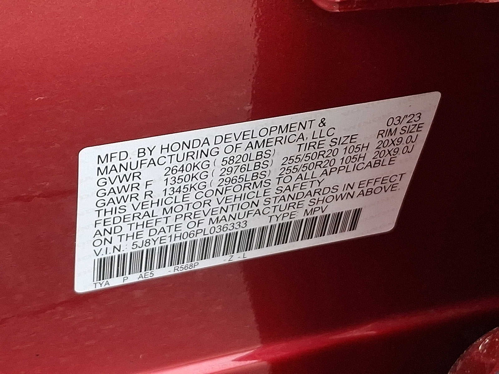 2023 Acura MDX SH-AWD w/A-Spec Package