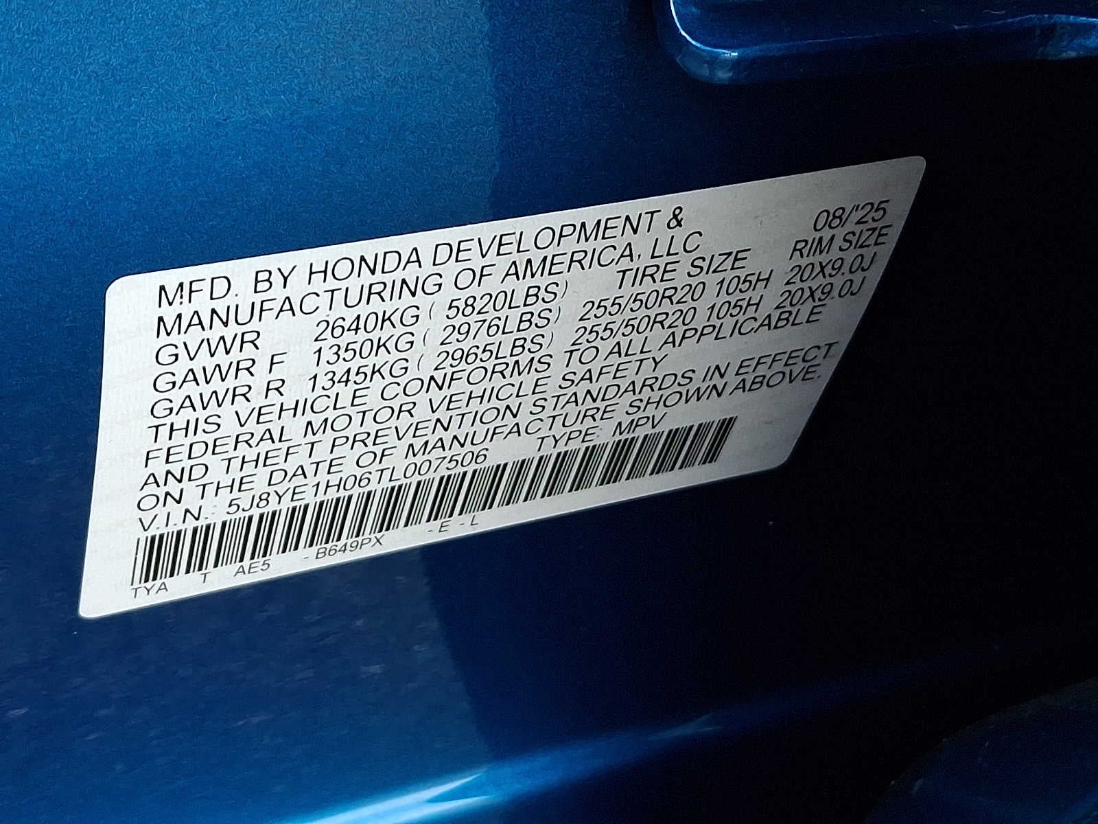 2026 Acura MDX SH-AWD w/A-Spec Package