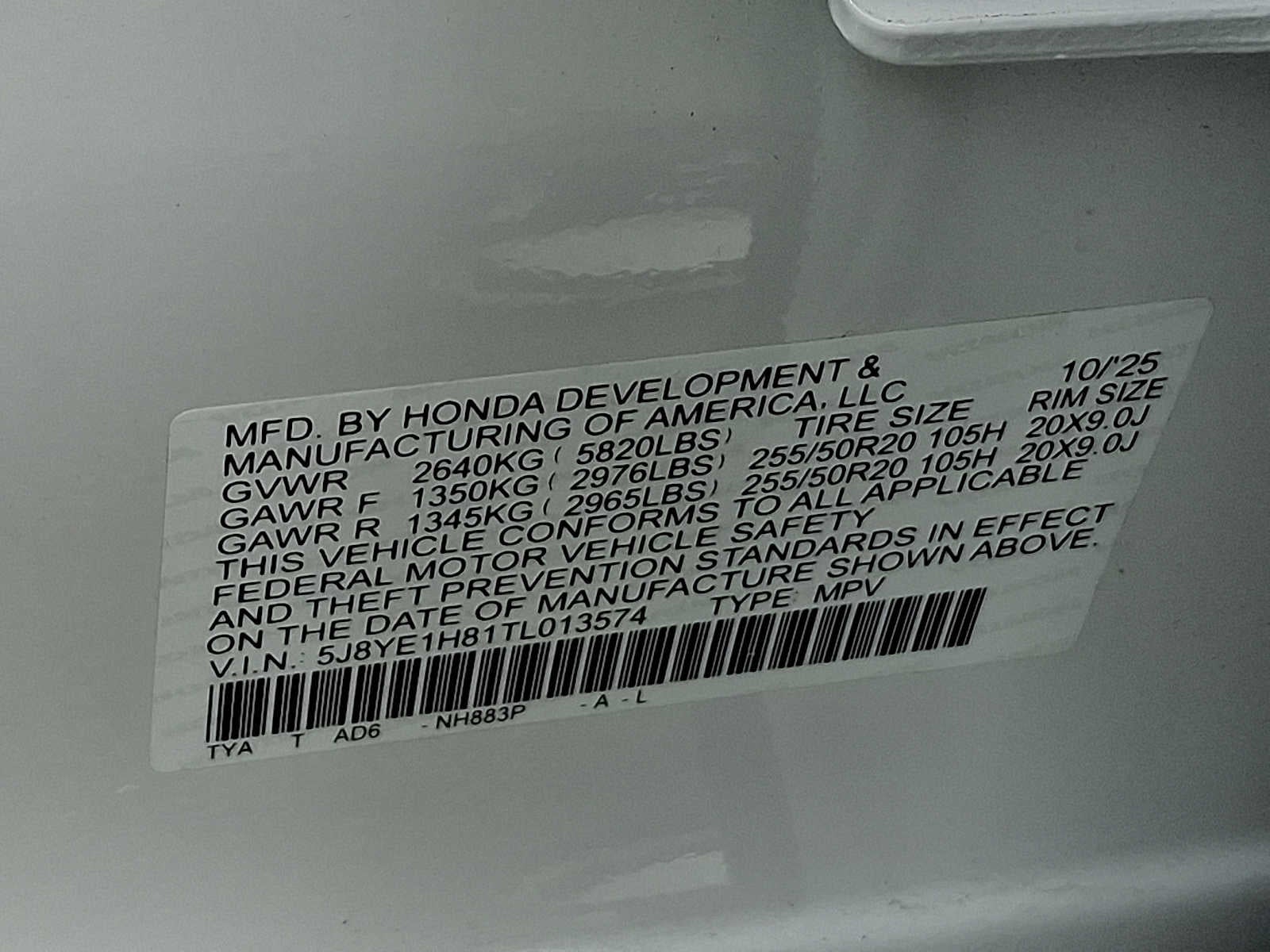2026 Acura MDX SH-AWD w/Advance Package