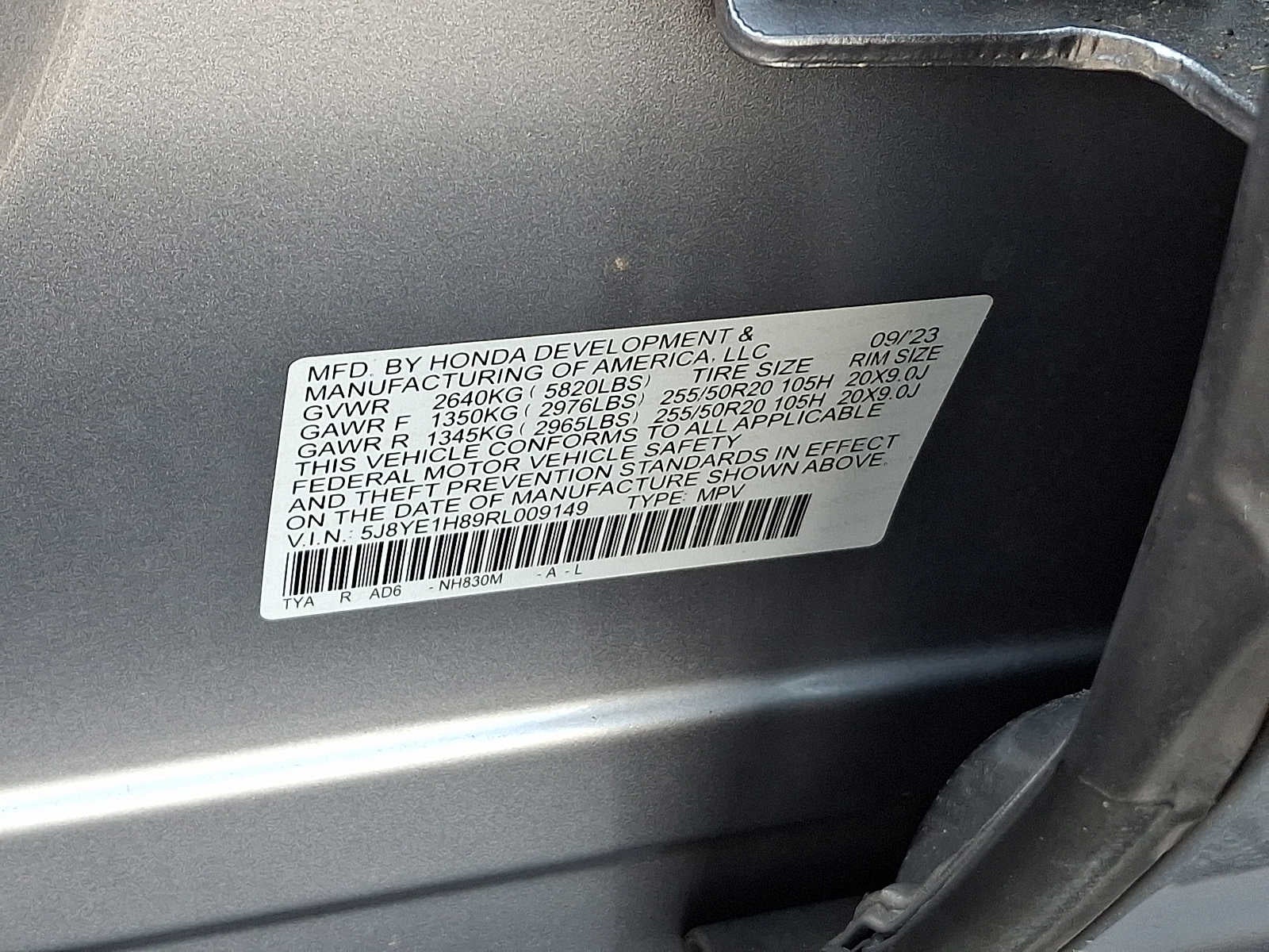 2024 Acura MDX SH-AWD w/Advance Package