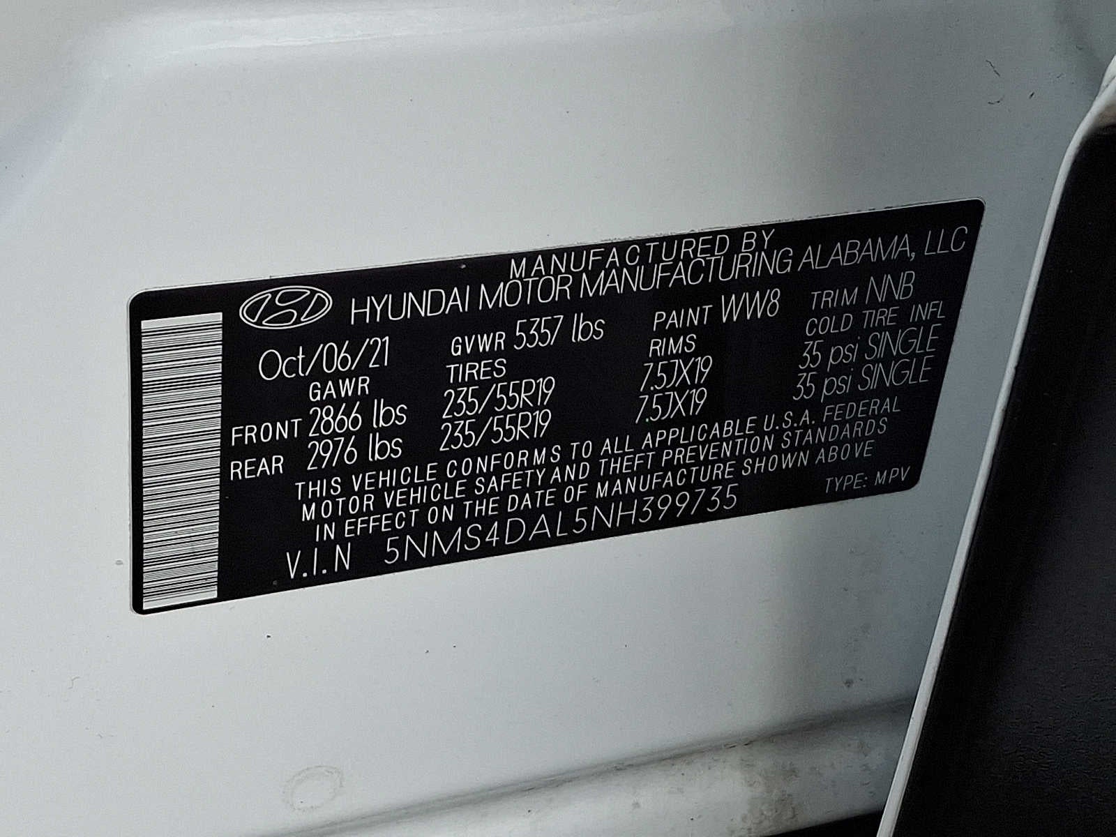 2022 Hyundai Santa Fe Limited AWD