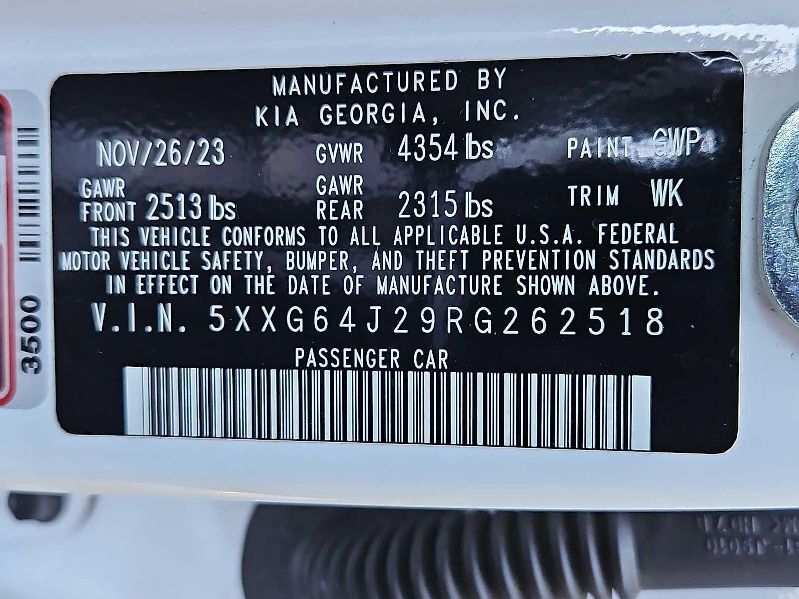 2024 Kia K5 GT-Line Auto FWD