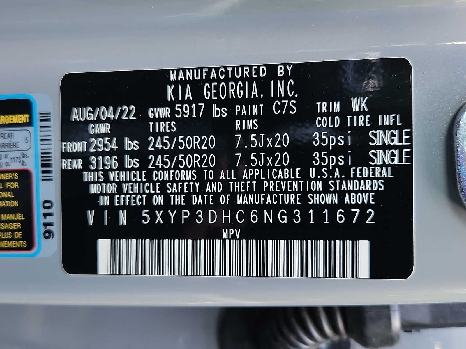 2022 Kia Telluride EX AWD