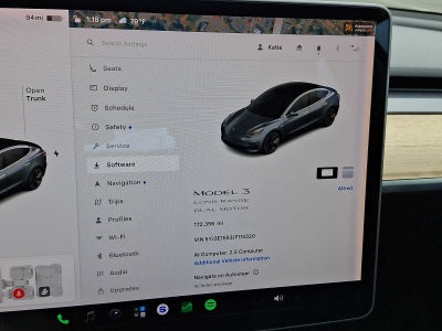 2018 Tesla Model 3 Long Range Battery AWD