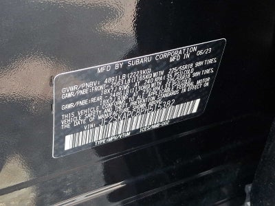 2023 Subaru Forester Limited CVT